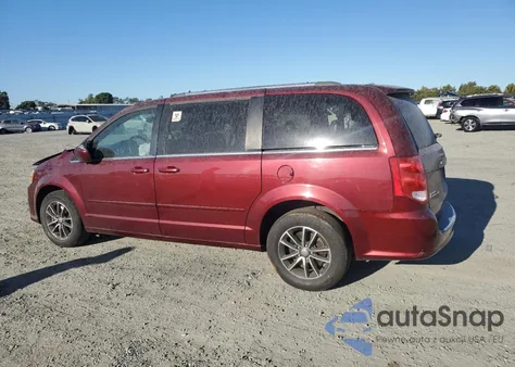 2017 Dodge Grand Caravan Sxt из США, поврежденный, VIN 2C4RDGCG2HR616698